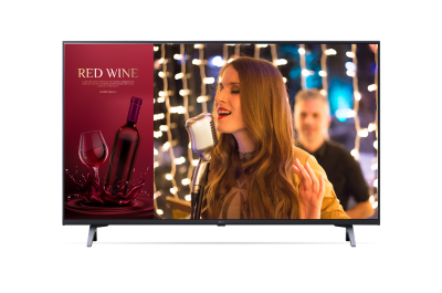LG 43UN640S0LD infonäyttö Digitaalinen litteä infotaulu 109,2 cm (43") LCD Wi-Fi 300 cd/m² 4K Ultra HD Sininen WebOS