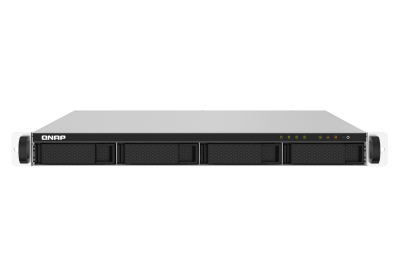 QNAP TS-432PXU-RP NAS Teline ( 1U ) Annapurna Labs Alpine AL-324 2 GB DDR4 0 TB musta
