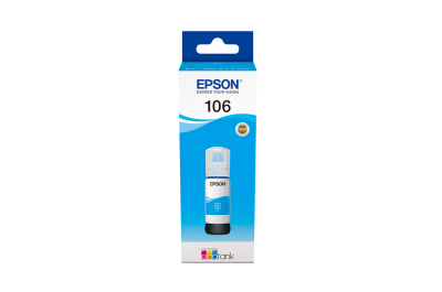Epson 106 EcoTank Cyan ink bottle
