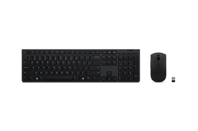 Lenovo 4X31K03975 näppäimistö Sisältää hiiren RF Wireless + Bluetooth Pohjoismainen Harmaa