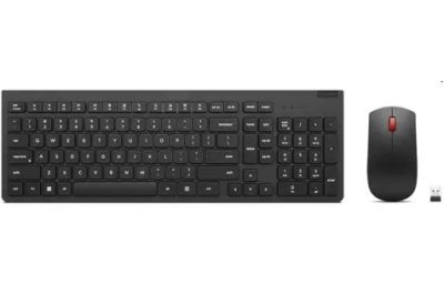 Lenovo 4X31N50752 näppäimistö Sisältää hiiren Universaali Langaton RF Pohjoismainen musta