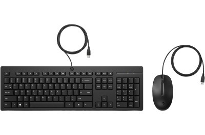 HP 225 Wired Mouse and Keyboard Set UK